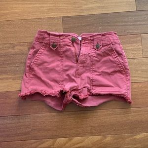 So juniors utility shorts